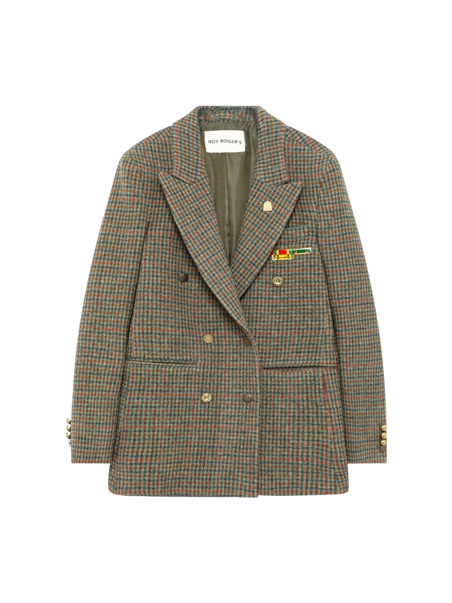 Blazer Roy Rogers doppio petto in pied poule