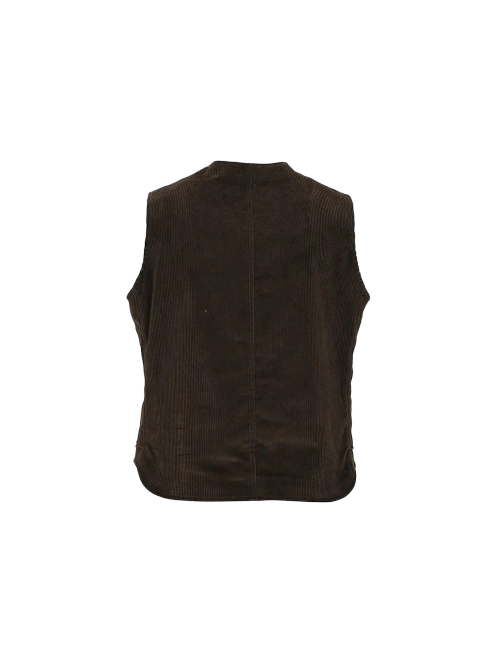 gilet in velluto Capalbio moro